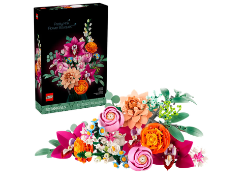 LEGO Botanical Pretty Pink Flower Bouquet 10342