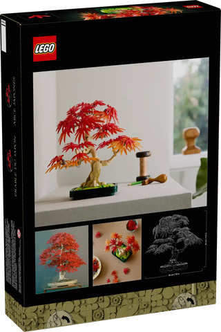 LEGO Botanical Japanese Red Maple Bonsai Tree The Botanical Collection 10348