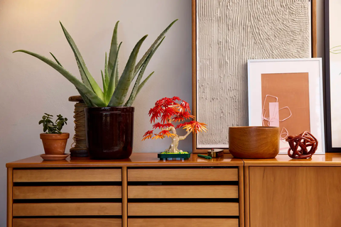 LEGO Botanical Japanese Red Maple Bonsai Tree The Botanical Collection 10348