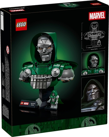 Lego Doctor Doom Bust 76345