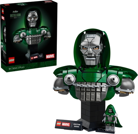 Lego Doctor Doom Bust 76345