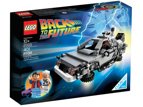 Lego Back to the Future The DeLorean Time Machine 21103
