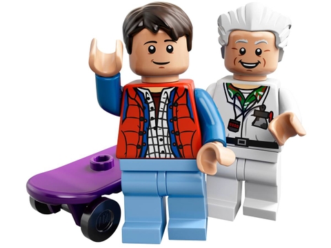 Lego Back to the Future The DeLorean Time Machine 21103