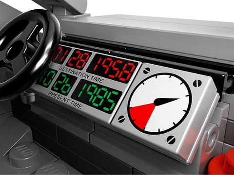 Lego Back to the Future The DeLorean Time Machine 21103