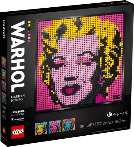 Lego Andy Warhol's Marilyn Monroe 31197