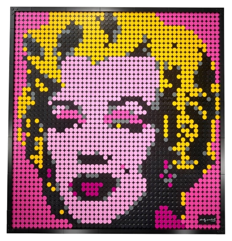 Lego Andy Warhol's Marilyn Monroe 31197