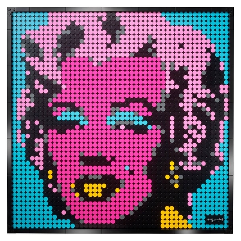 Lego Andy Warhol's Marilyn Monroe 31197