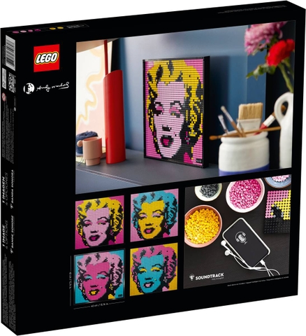 Lego Andy Warhol's Marilyn Monroe 31197