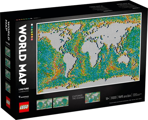 Lego World Map 31203