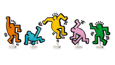Lego Keith Haring Dancing Figures 31216