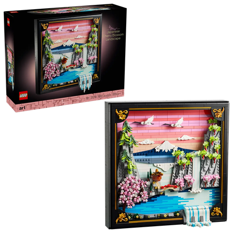 LEGO Japanese Cherry Blossom Landscape 31218