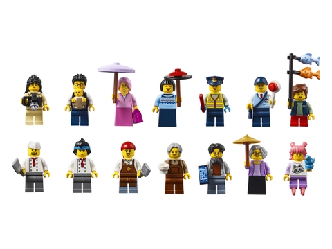 LEGO Bricklink Sushi Restaurant 910060