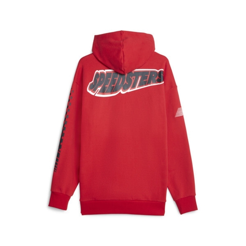 Puma x Ferrari Race Garage Crew Hoodie - Rosso Corsa