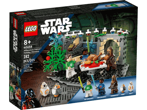 LEGO Star Wars Millennium Falcon™ Holiday Diorama 40658