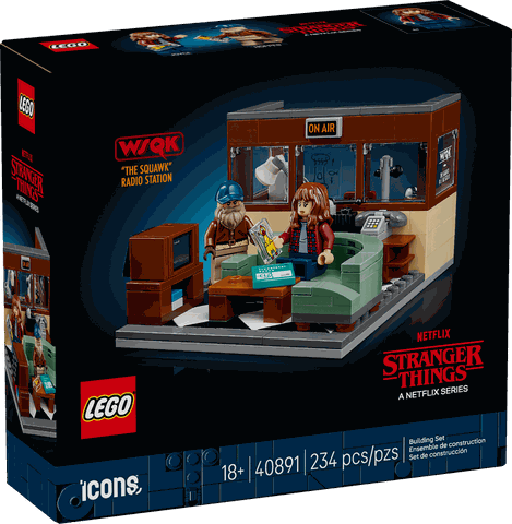 LEGO Stranger Things WSQK Radio Station 40891