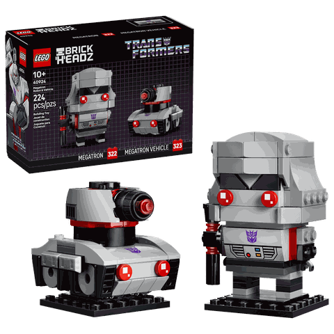 LEGO Brickhead Megatron Robot & Vehicle 40924