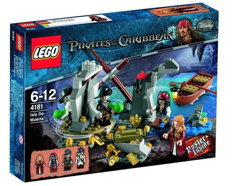 Lego Disney Pirates of the Caribbean Isla De Muerta 4181