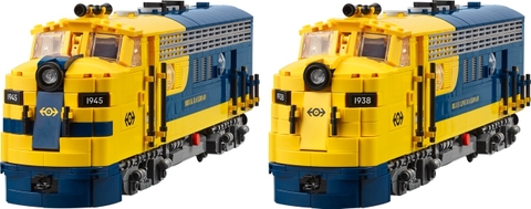 LEGO Bricklink Brick Railroad Locomotive 910066