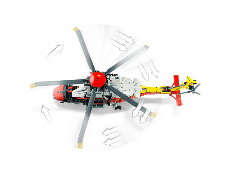 LEGO Technic Airbus H175 Rescue Helicopter 42145