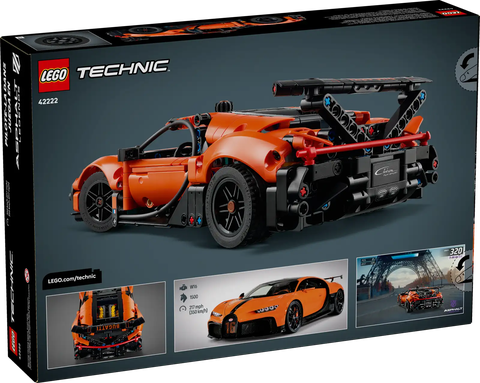 LEGO Bugatti Chiron Pur Sport Hypercar 42222