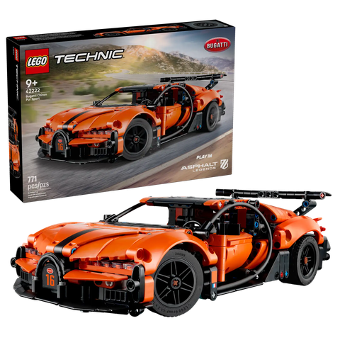 LEGO Bugatti Chiron Pur Sport Hypercar 42222