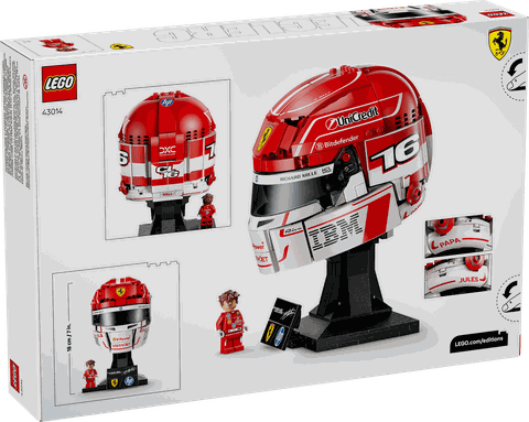 LEGO Scuderia Ferrari HP Charles Leclerc Helmet 43014