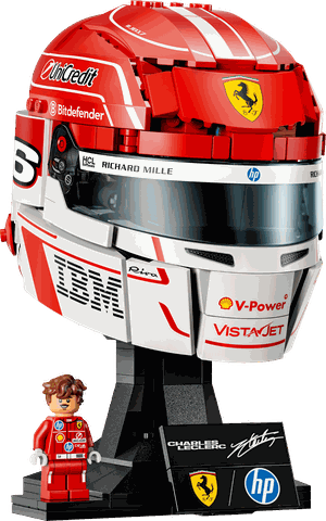 LEGO Scuderia Ferrari HP Charles Leclerc Helmet 43014