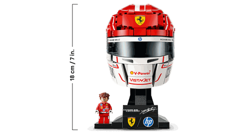 LEGO Scuderia Ferrari HP Charles Leclerc Helmet 43014