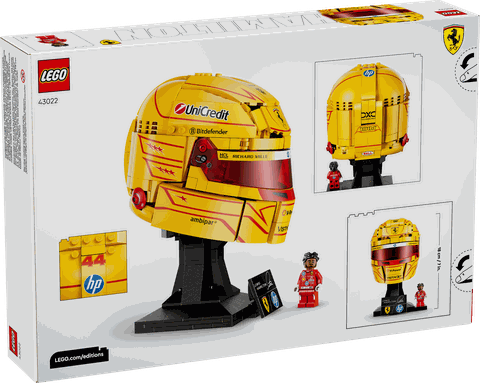 LEGO Scuderia Ferrari HP Lewis Hamilton Helmet 43022