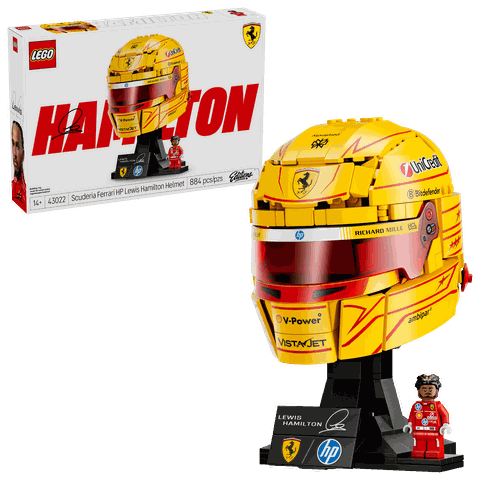 LEGO Scuderia Ferrari HP Lewis Hamilton Helmet 43022