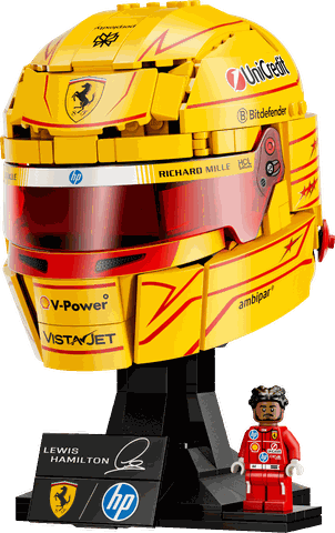 LEGO Scuderia Ferrari HP Lewis Hamilton Helmet 43022