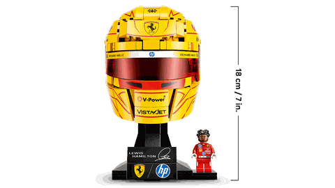 LEGO Scuderia Ferrari HP Lewis Hamilton Helmet 43022