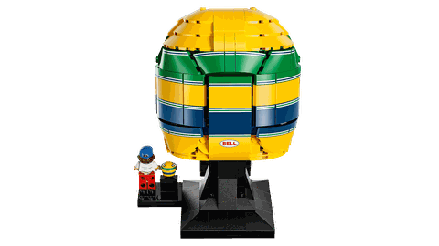 Lego Ayrton Senna Helmet 43024