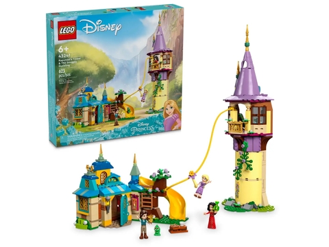 LEGO Rapunzel's Tower & The Snuggly Duckling 43241