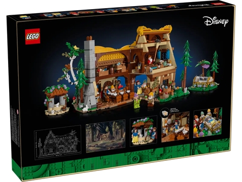LEGO Snow White and the Seven Dwarfs' Cottage 43242