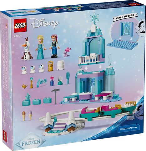 LEGO Elsa's Ice Castle & Snow Ride Adventure 43281