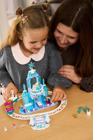 LEGO Elsa's Ice Castle & Snow Ride Adventure 43281