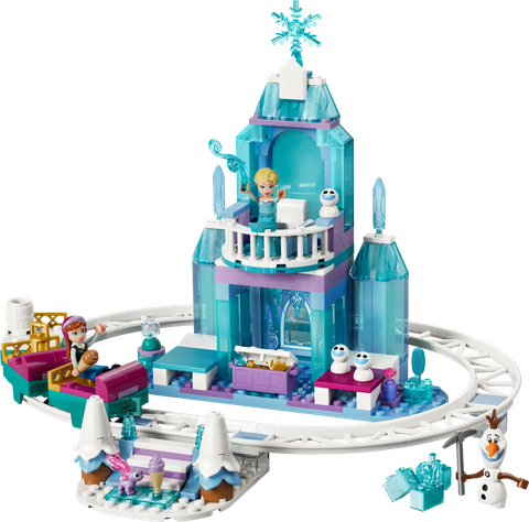 LEGO Elsa's Ice Castle & Snow Ride Adventure 43281