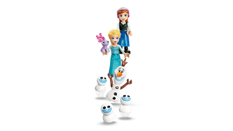 LEGO Elsa's Ice Castle & Snow Ride Adventure 43281
