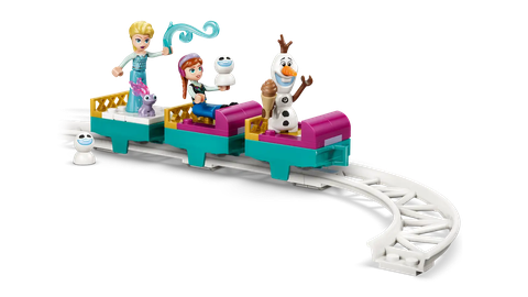 LEGO Elsa's Ice Castle & Snow Ride Adventure 43281