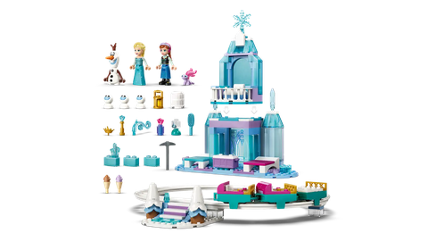 LEGO Elsa's Ice Castle & Snow Ride Adventure 43281