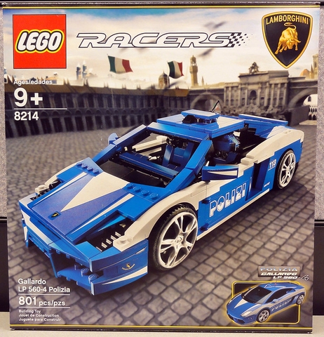 LEGO Racers Lamborghini Gallardo LP 560-4 Polizia 8214