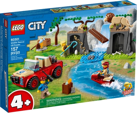 Lego City Wildlife Rescue Off-Roader 60301