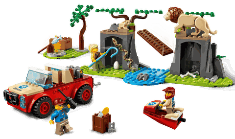 Lego City Wildlife Rescue Off-Roader 60301