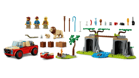 Lego City Wildlife Rescue Off-Roader 60301