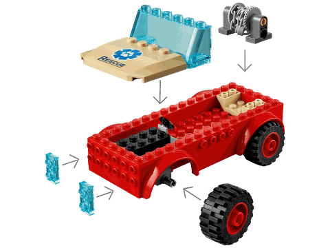 Lego City Wildlife Rescue Off-Roader 60301
