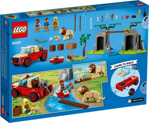 Lego City Wildlife Rescue Off-Roader 60301