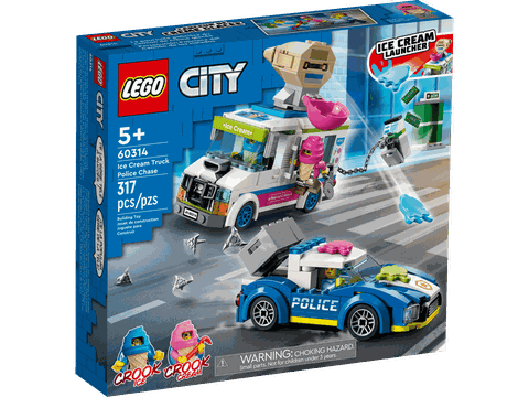 Lego Ice Cream Truck Police Chase 60314