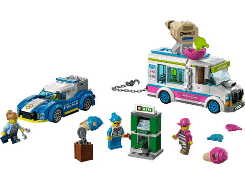 Lego Ice Cream Truck Police Chase 60314