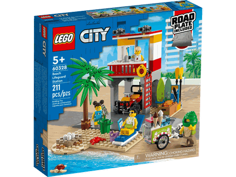 Lego Beach Lifeguard Station 60328